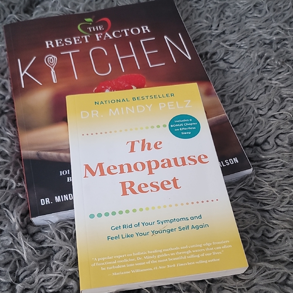 SET/ The Menopause Reset Book by Dr. Mindy Pelz & The Rest Kitchen
